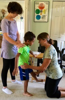 Balance with Little Boy